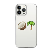 Load image into Gallery viewer, "Coconut Tree" Clear Case for iPhone®
