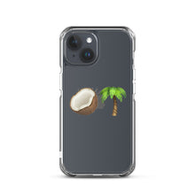 Load image into Gallery viewer, "Coconut Tree" Clear Case for iPhone®