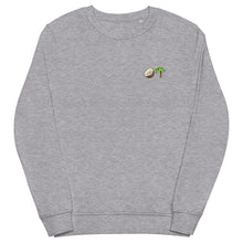 Load image into Gallery viewer, "Coconut Tree" Unisex organic sweatshirt