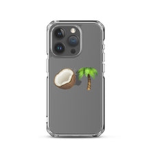 Load image into Gallery viewer, &quot;Coconut Tree&quot; Clear Case for iPhone®
