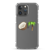 Load image into Gallery viewer, &quot;Coconut Tree&quot; Clear Case for iPhone®
