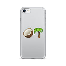 Load image into Gallery viewer, &quot;Coconut Tree&quot; Clear Case for iPhone®
